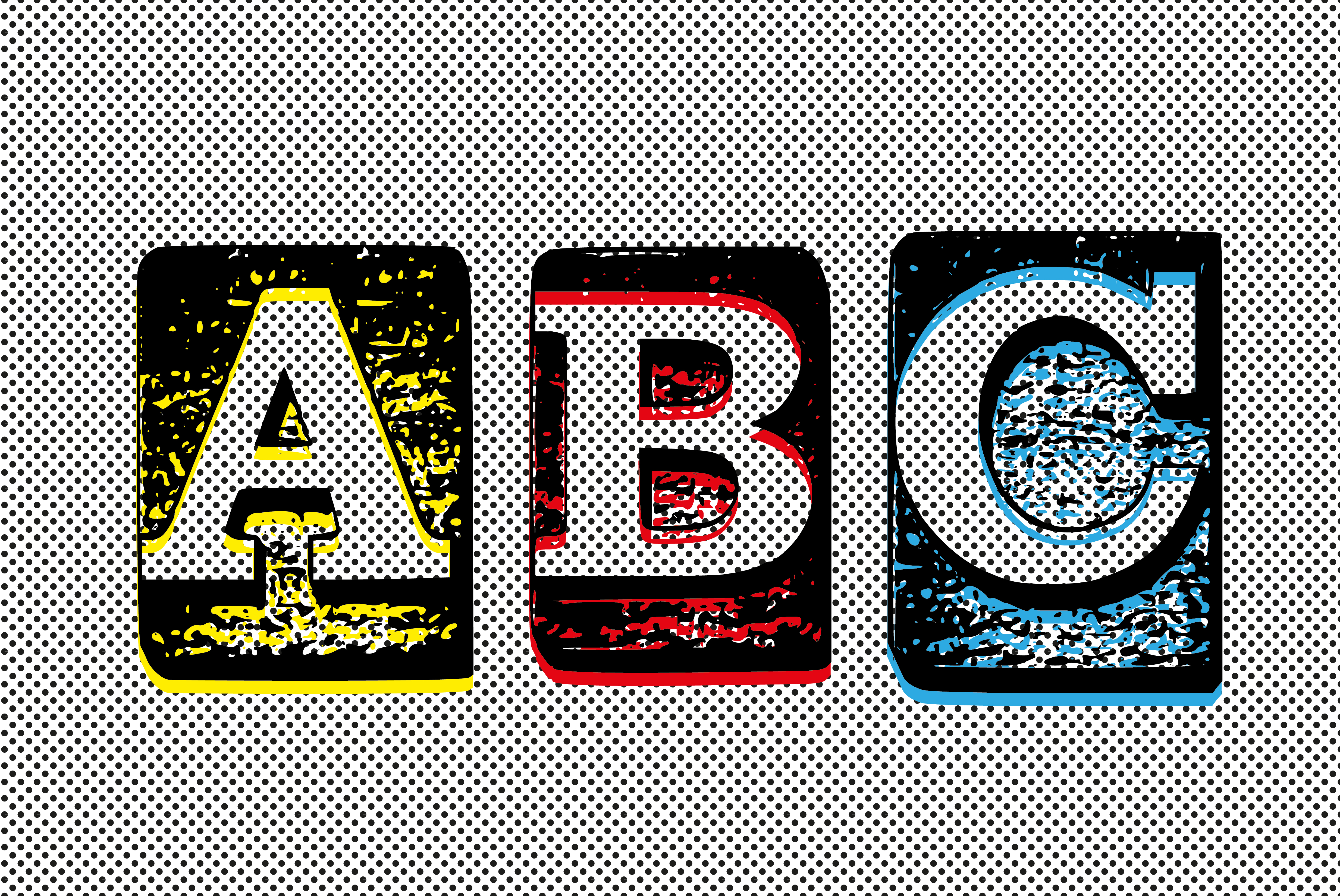 Blockletters: Bold, Inky Impact for Vintage-Inspired Design