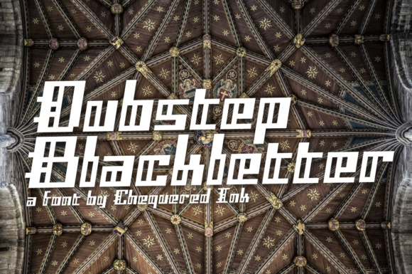 Dubstep Blackletter: Bridging Ancient Architecture and Modern Sonic Aggression