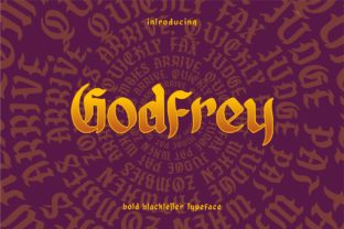 Godfrey: The Bold Blackletter Font for Modern Branding