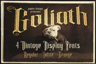 Goliath: A Retro Blackletter for Bold Branding