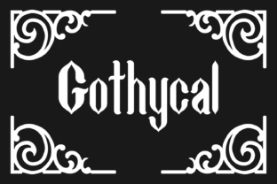 Gothycal: The Ornamental Blackletter Font for Intrigue