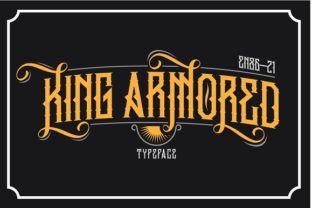 King Armored: Why This Striking Blackletter Font Is the Secret Weapon for Bold Branding