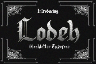 Lodeh Typeface Evaluation