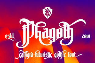 Phagoth: Elevating Typography with Bold Blackletter