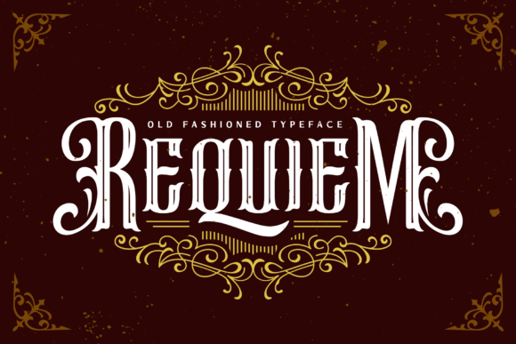Requiem: When Experimental Blackletter Needs to Make a Statement