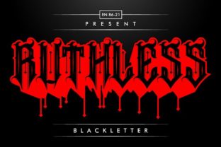 Ruthless: Navigating the Dark Side of Blackletter Typography
