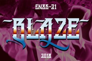 Unleashing the Power of BLAZE: A Blackletter Font for Bold, Rock-Inspired Designs