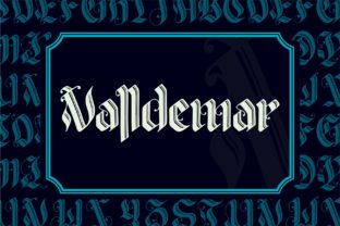 Valldemar: Elevating Design with Striking Blackletter Typography