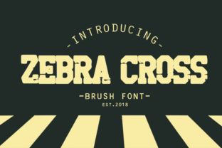 Zebra Cross: Why This Brush Font Needs Your Attention (And How to Use It Right)